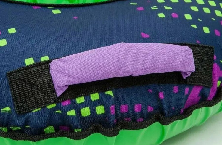 Детская зимняя ватрушка тюбинг для катания 85 см — картинка 7