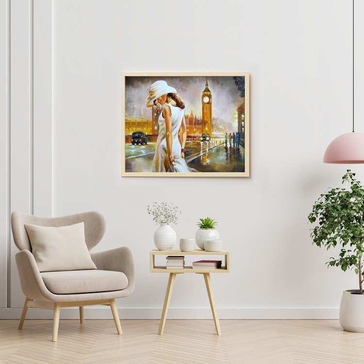 Картина по номерам «После дождя» — картинка 4