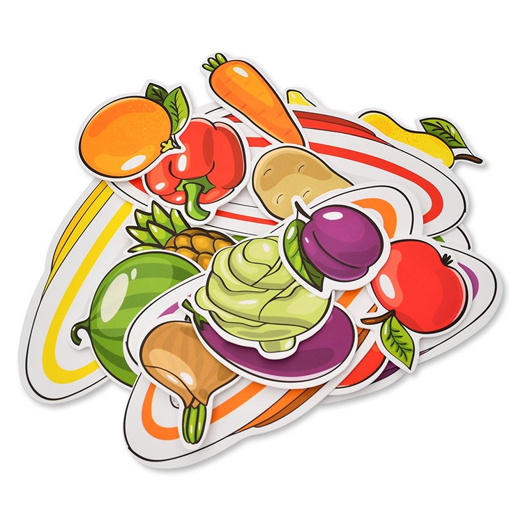 Пластик на липучках «Фрукты и овощи» — картинка 3