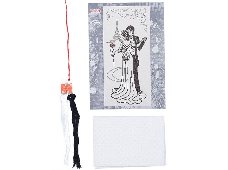 Набор для вышивания «Пара в Париже» — картинка 2