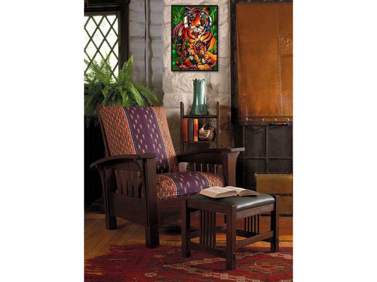 Витраж-раскраска «На прогулке» — картинка 2