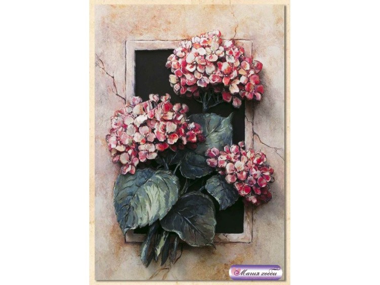 Папертоль «Винтажная гортензия» — картинка 2