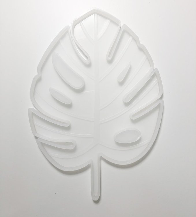Силиконовый молд Монстера L, 16,5x23,5 см — картинка 3