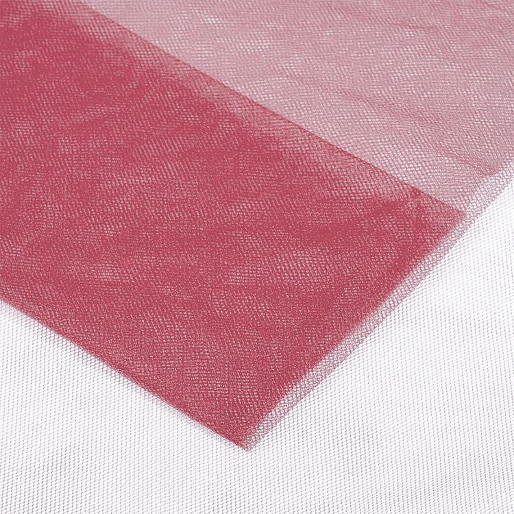 Фатин Kristal средней жесткости, блестящий, 5 м, ширина 300 см, 100% полиэстер, цвет: розово-коралловый