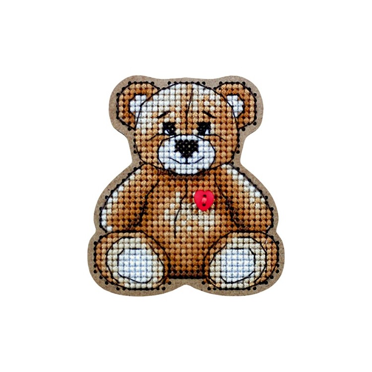 Набор для вышивания игрушки «Медвежонок»