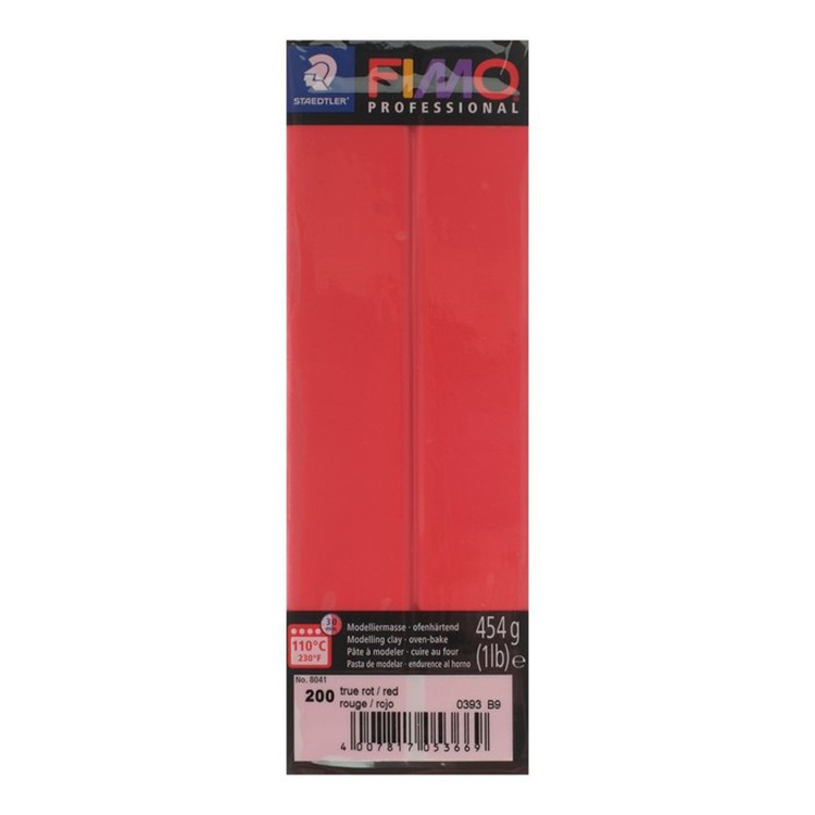 FIMO Professional, цвет: 200 красный, 454 г — картинка 2