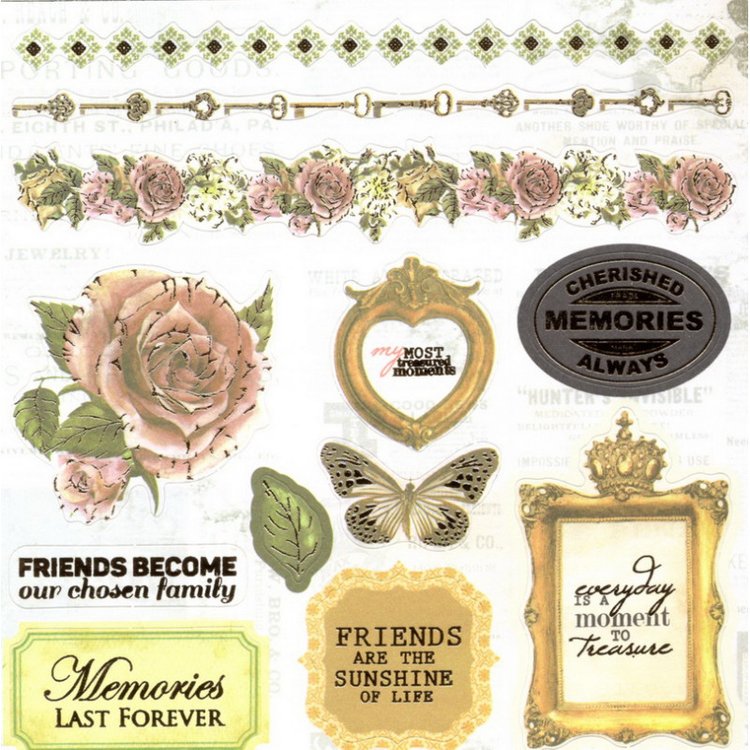 Набор бумаги «Силуэт бабочки» — картинка 8