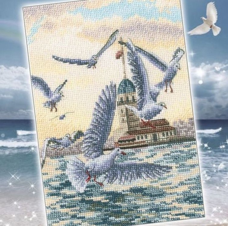Набор для вышивания «Со вкусом соли, ветра и солнца», РТО — картинка 3