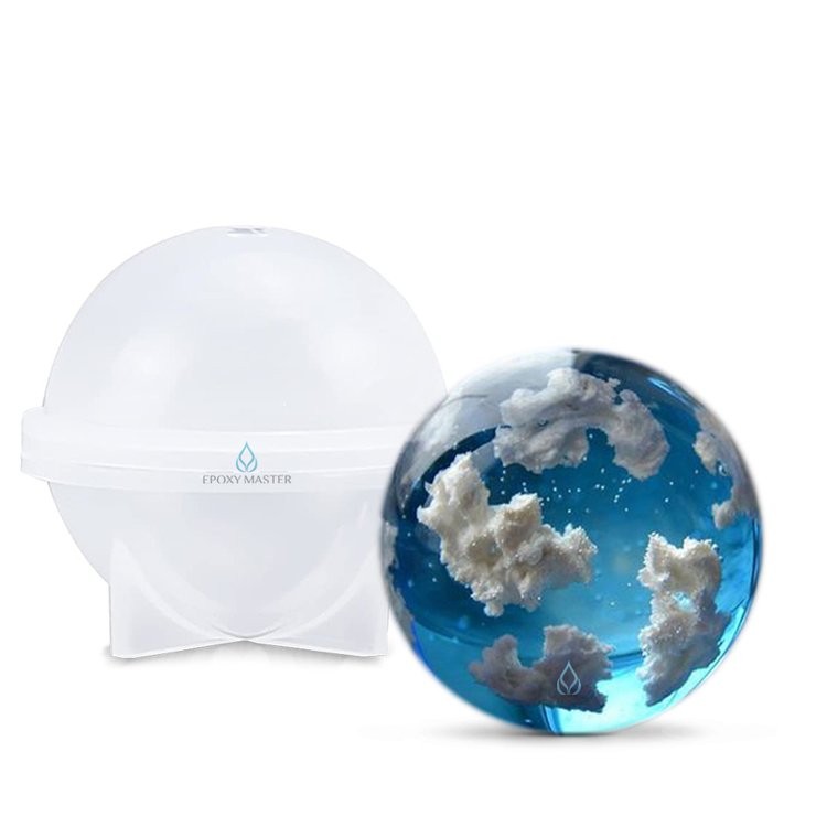 Силиконовый молд Epoxy Master шар, d 3 см — картинка 3