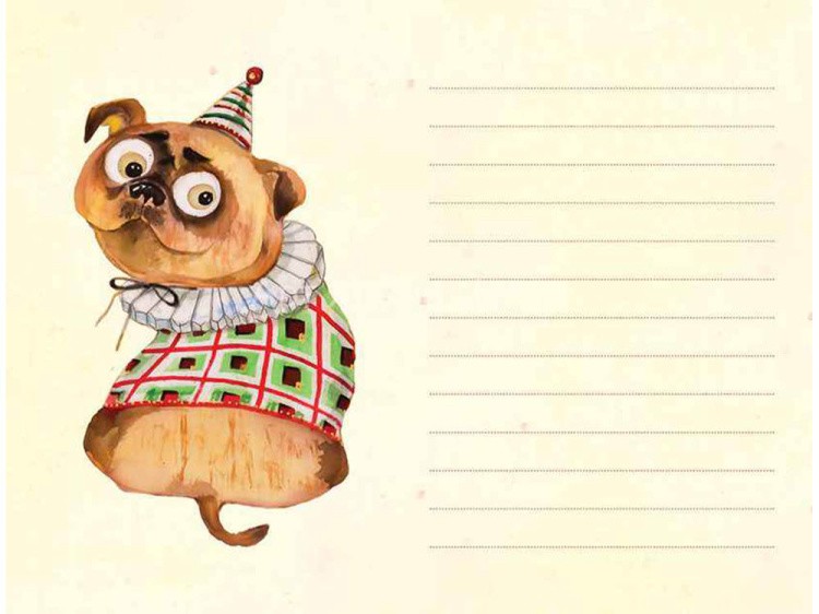 Пёсики в блокнотике. Лохматые записки. Спаниель — картинка 7