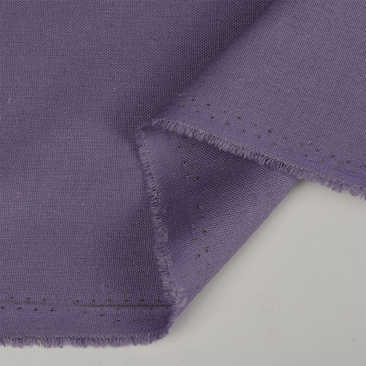 Ткань льняная, 200 г/м², 5 м x 140 см, цвет: лаванда, TBY — картинка 5