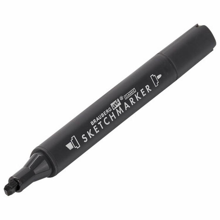 Маркер для скетчинга двусторонний 1 мм - 6 мм BRAUBERG ART CLASSIC, цвет: бронзовый — картинка 6
