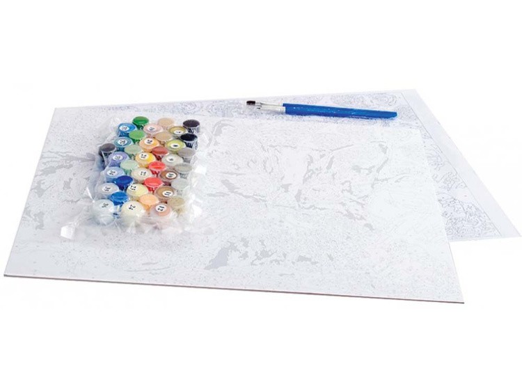 Картина по номерам «Волк» — картинка 3