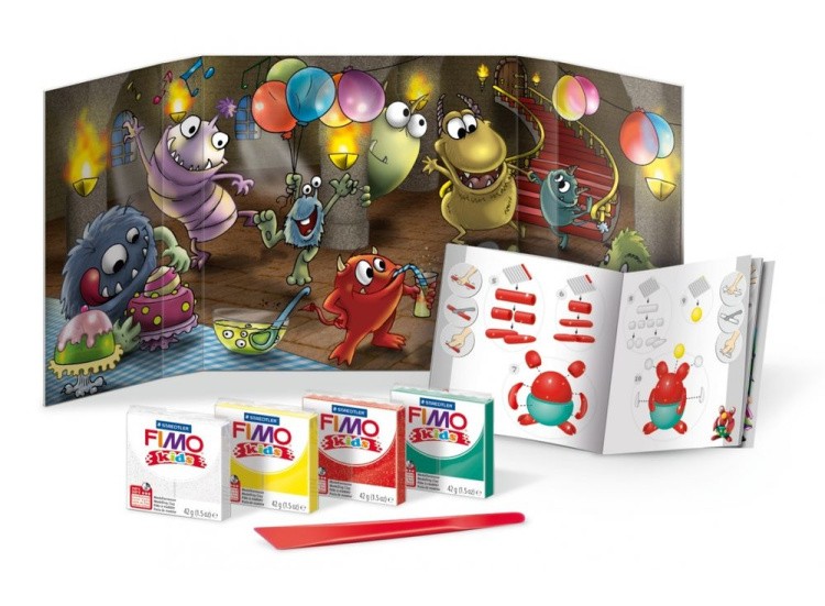 Набор FIMO Kids form&play «Монстр» — картинка 2