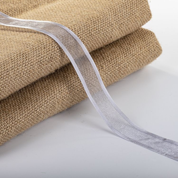 Лента органза серебристая с оторочкой, ширина 25 мм, длина 23 м, Brauberg — картинка 2