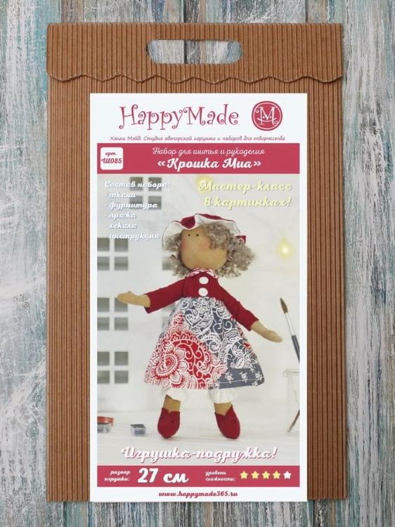 Набор для шитья и рукоделия «Крошка Миа» — картинка 2