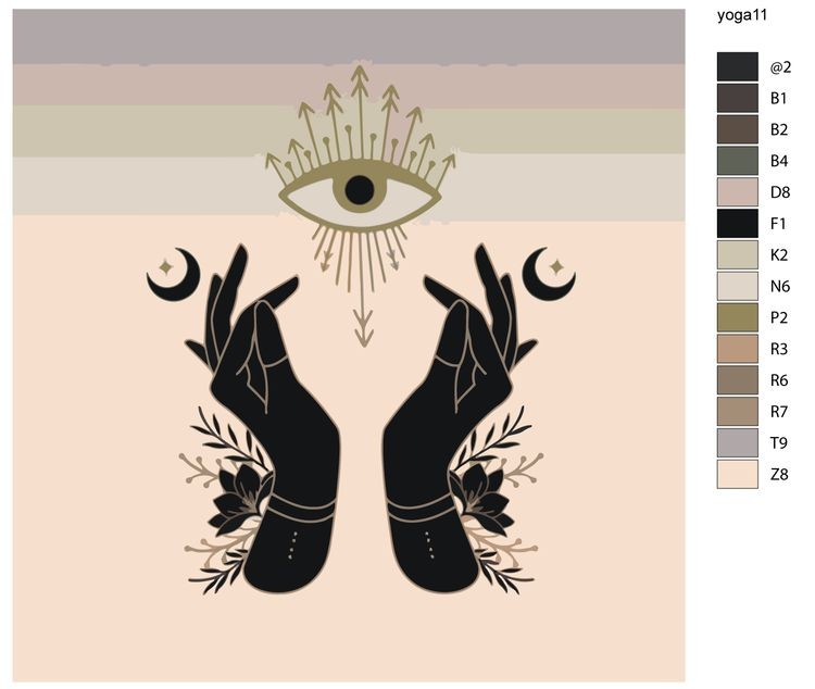 Картина по номерам «Йога» — картинка 2