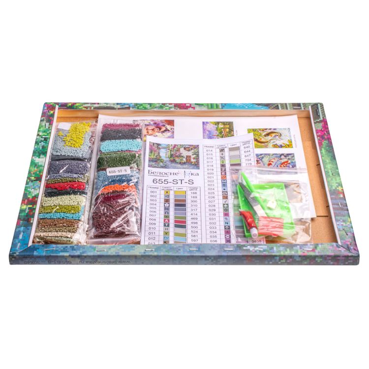 Алмазная вышивка «Солнечный город» — картинка 3