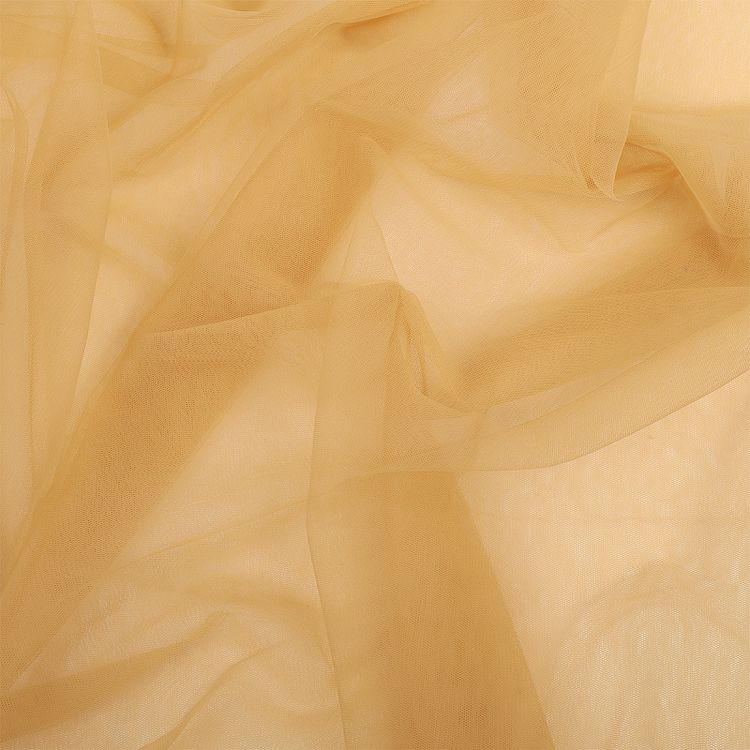 Сетка эластичная ультратонкая Эффект голого тела, KRUZHEVO, 5 м, ширина 300 см, цвет: телесный (загорелая кожа) — картинка 2