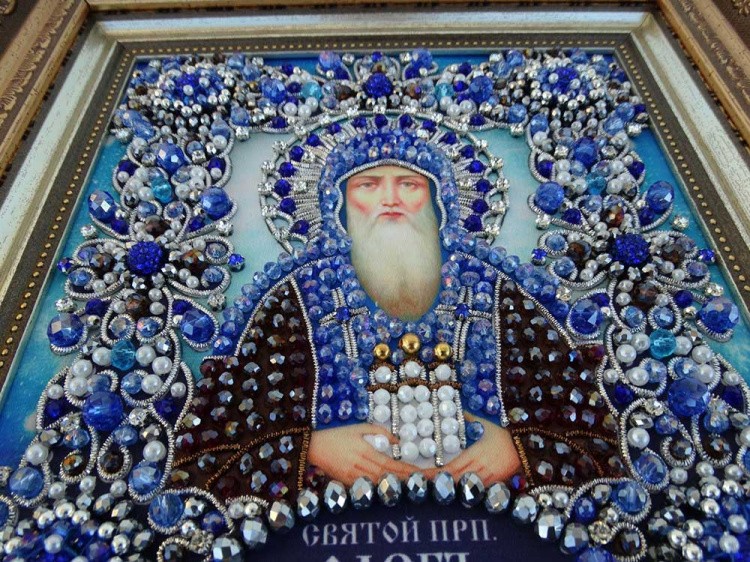 Набор для вышивания хрустальными камнями «Святой Олег» — картинка 4