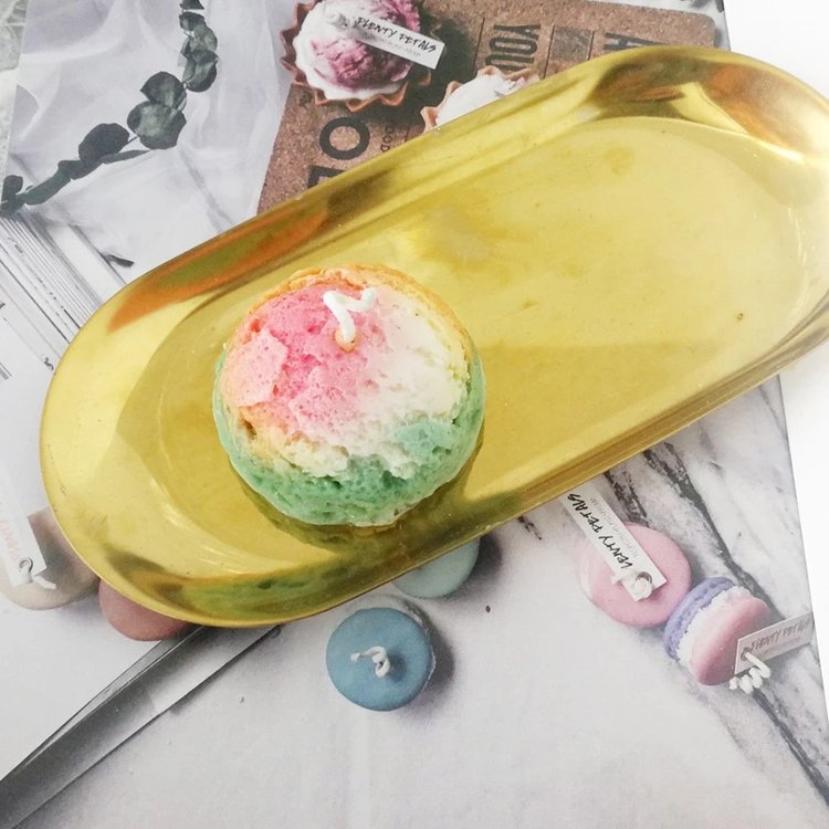 Силиконовый молд - Шарик мороженого, d6,5см 1 шт. — картинка 3