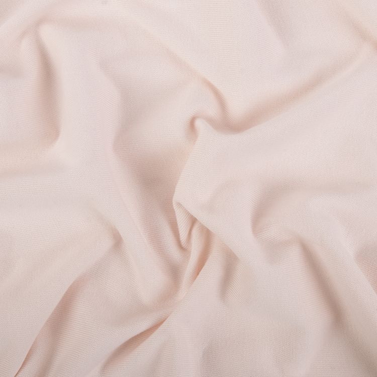 Трикотаж кукольный, 50x155 см, 225 г/м2, 100% хлопок, цвет: №09 бледно-розовый, Peppy — картинка 3