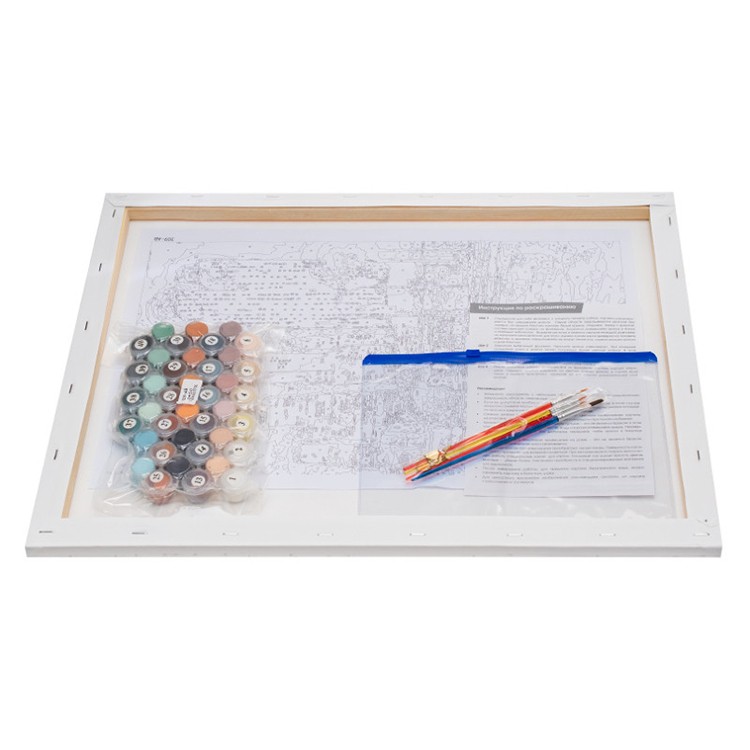 Картина по номерам «Жгут пространство железные птицы» — картинка 3