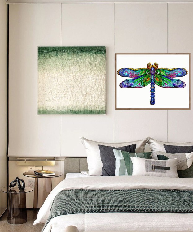 Деревянные пазлы «Стремительная Стрекоза L», Woodbests — картинка 8