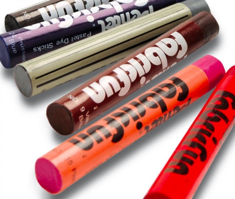 Пастель мелки для ткани Pentel FabricFun Pastels, 15 цв. — картинка 5