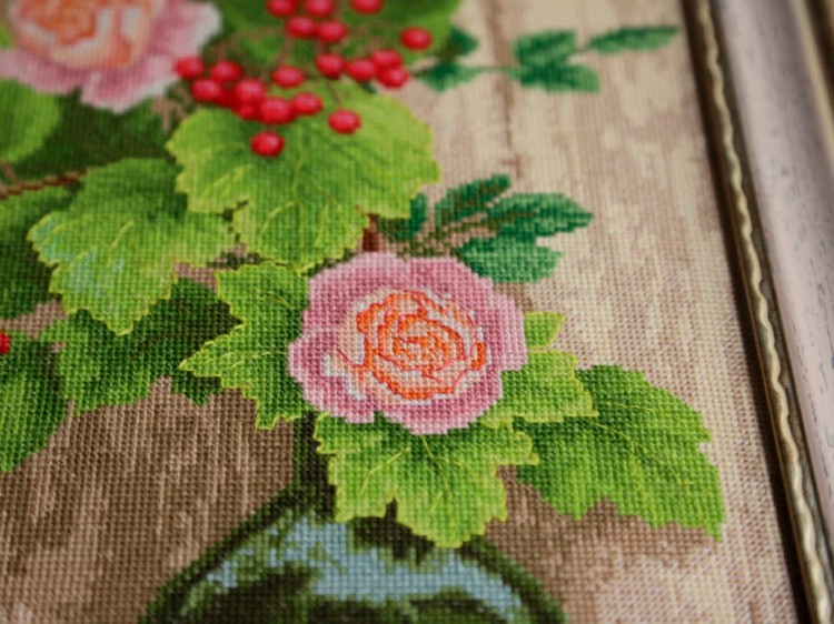 Набор для вышивания «Калина и розы» — картинка 3