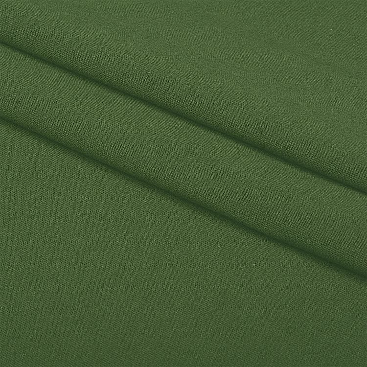 Ткань трикотаж Кулирка хлопок, 6 м, ширина 100+100 см, 145 г/м2, цвет: хаки, TBY — картинка 2