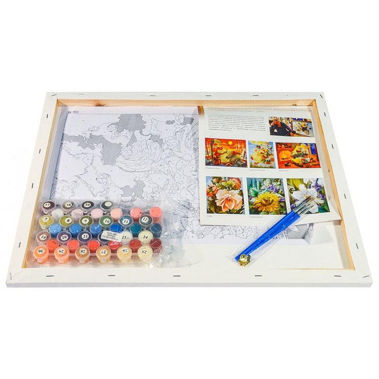 Картина по номерам «Вечерняя тайна» — картинка 3