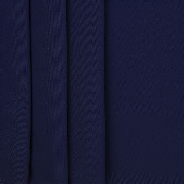 Ткань трикотажная Бифлекс матовый, 6 м, ширина 150 см, 190 г/м², цвет: 4002 т.синий, TBY — картинка 2