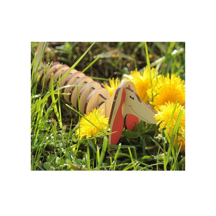 Деревянный набор «Такса Пружинка», WOODY — картинка 3