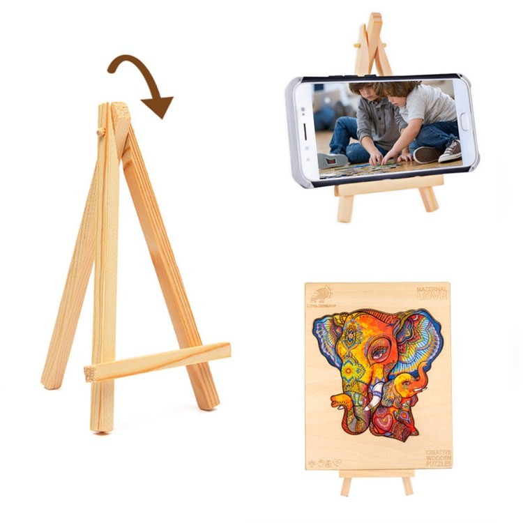 Деревянные пазлы «Саванный Слон L», Woodbests — картинка 7