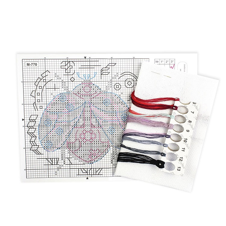 Набор для вышивания «Божья коровка. Стимпанк» — картинка 2