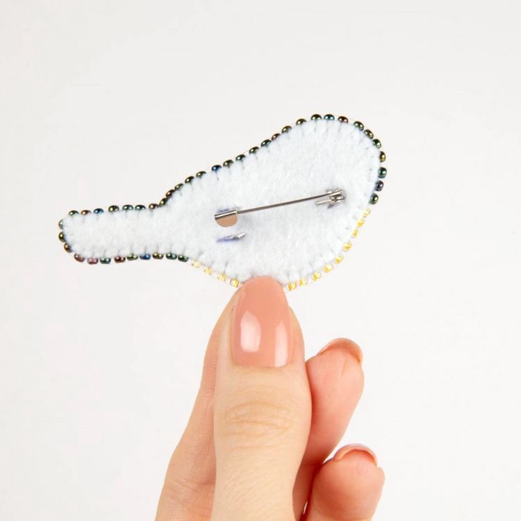 Набор для изготовления броши «Синичка» — картинка 3