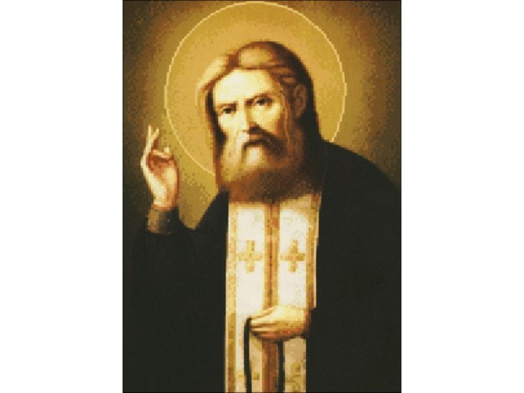 Алмазная вышивка «Святой Серафим Саровский» — картинка 2