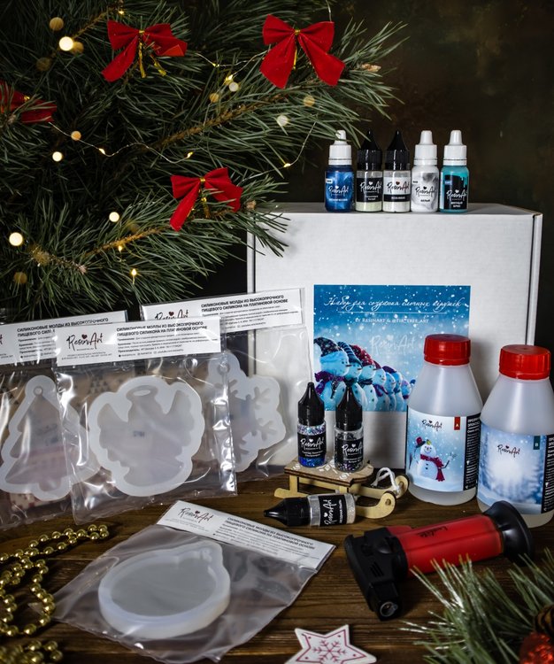 Набор для создания 12 шт елочных игрушек №7 Fir_tree_art — картинка 3