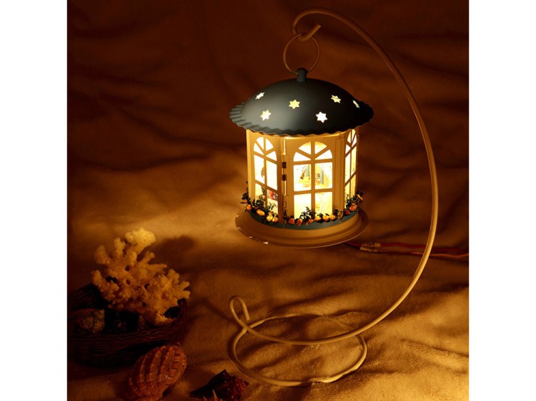 Набор для создания миниатюры (румбокс) «Фонарик Сны о море» — картинка 3