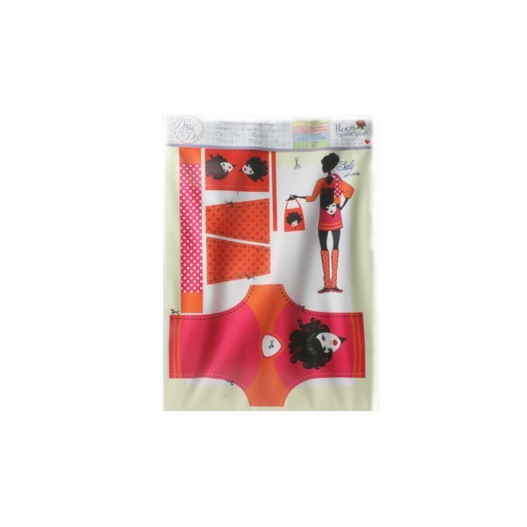 Набор для шитья «Одежда для кукол Sally Girl Pink №1» — картинка 2