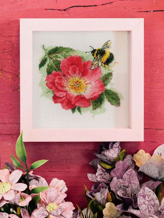 Набор для вышивания «Мохнатый шмель» — картинка 7