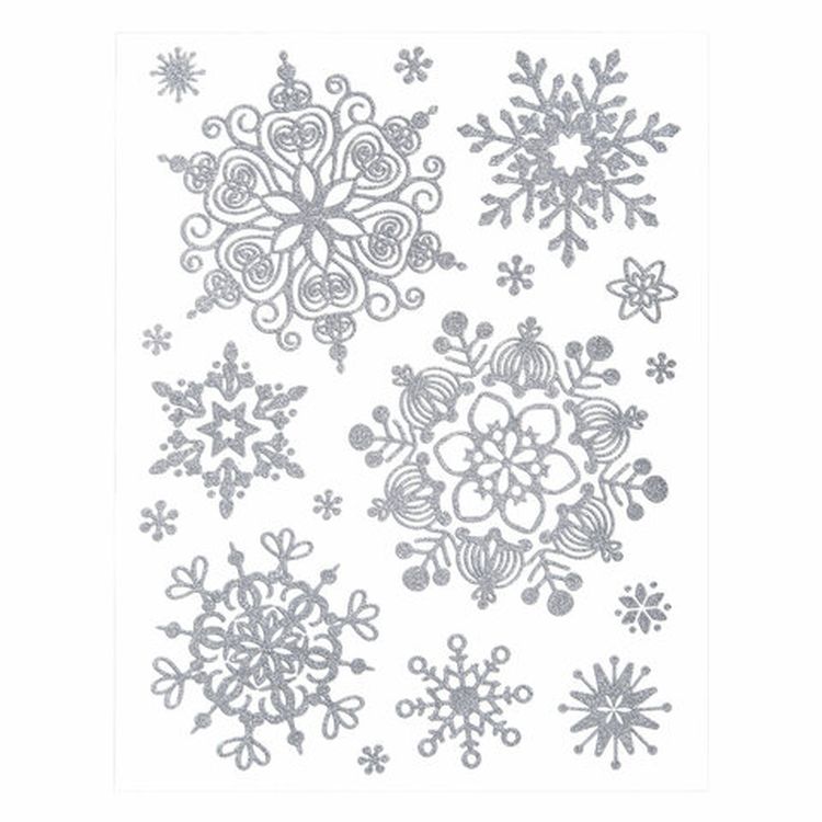 Украшение для окон и стекла «Снежинки объемные 4» — картинка 2