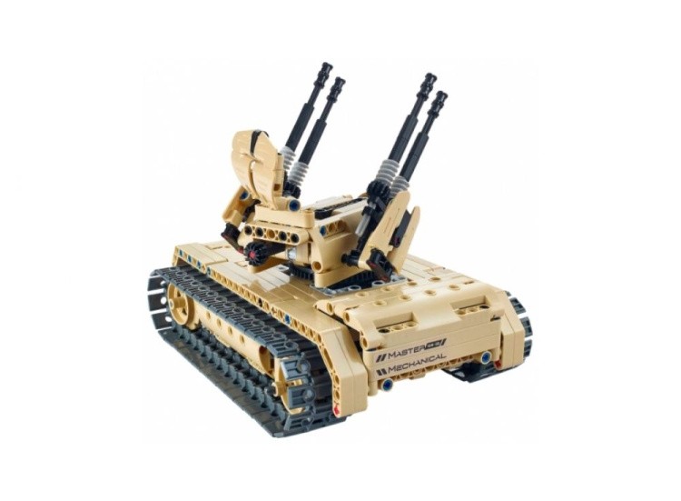 Конструктор QIHUI электромеханический «Anti-aircraft tank» — картинка 2