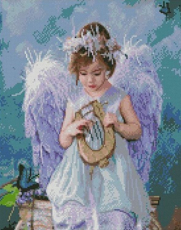 Алмазная вышивка «Ангелочек»