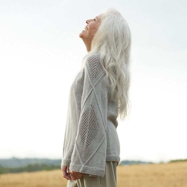 Пряжа Katia Silky Lace (153), светло-серый, 5 шт. по 50 г — картинка 2