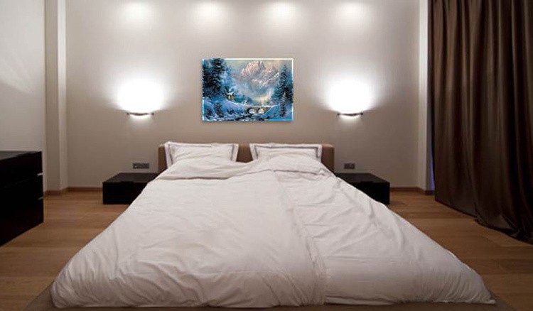 Алмазная вышивка «У подножия горы» — картинка 4