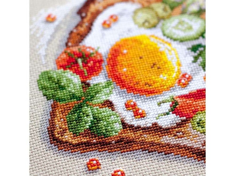 Набор для вышивания «Тост с яичницей» — картинка 4