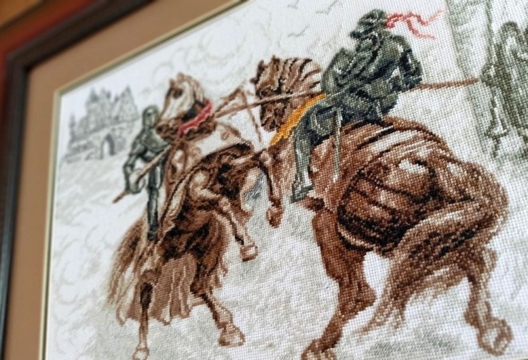 Набор для вышивания «Рыцарский турнир» — картинка 2