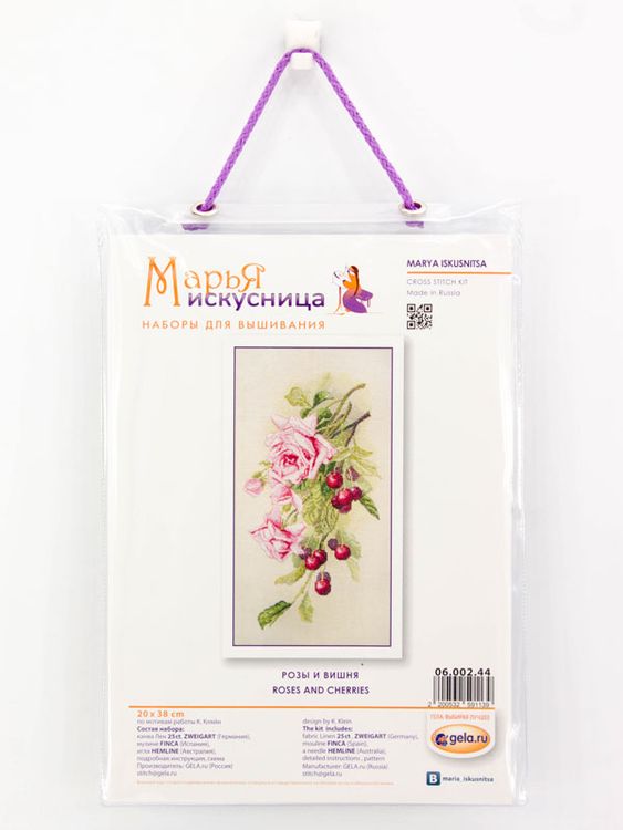 Набор для вышивания «Розы и вишня» — картинка 2